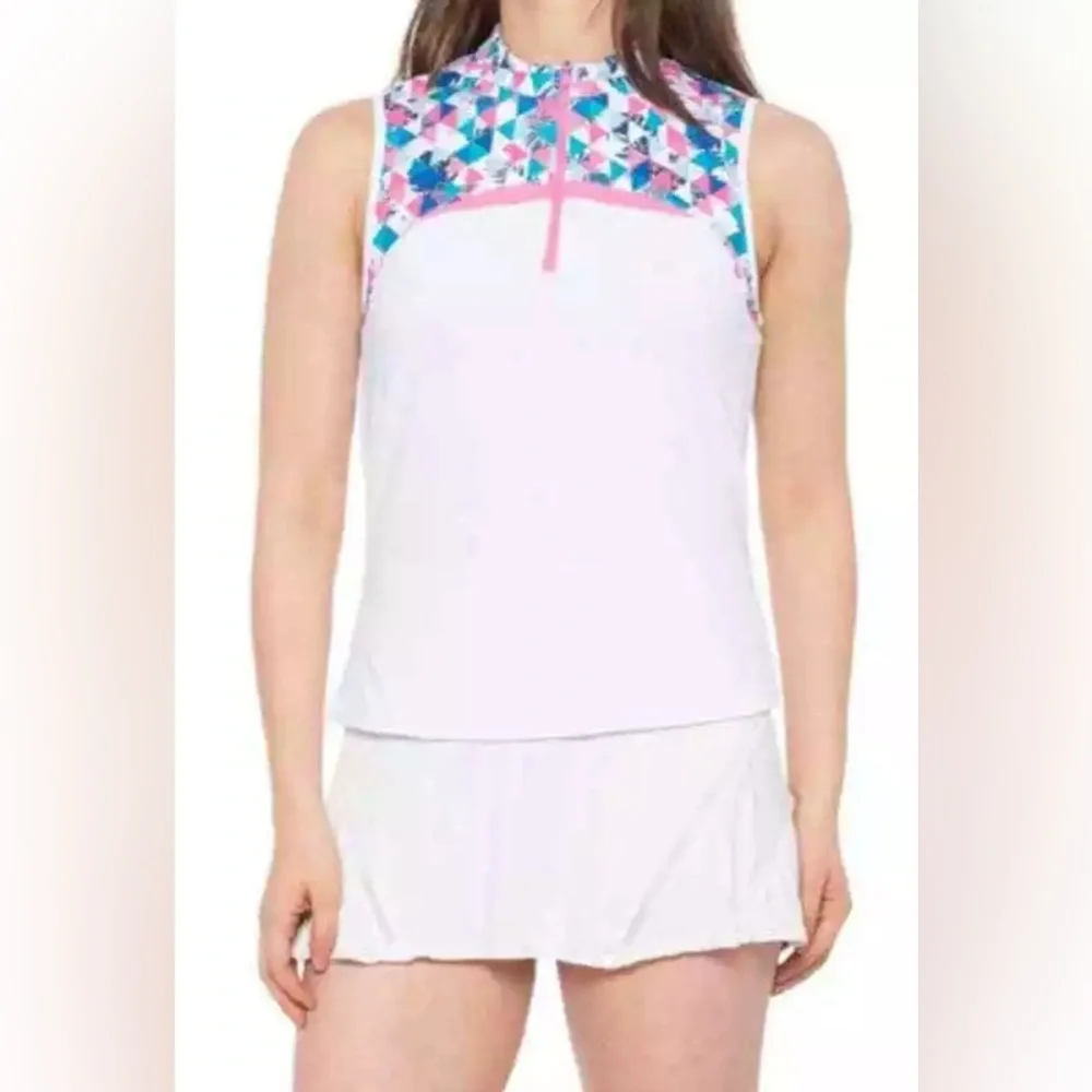 KYODAN GOLF - Mock Collar Top - Picture 1 of 9